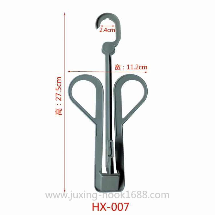 European multi-functional creative plastic big shoe hook used for supermarket hanging shoes