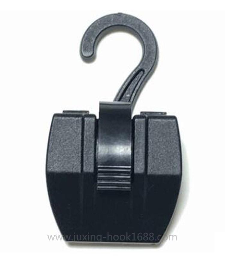 Plastic clips hanger for shoes and hats