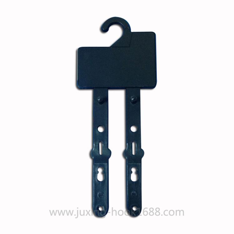 High quality display of leather belt plastic leather belt hanger hook is widely used in shopping malls