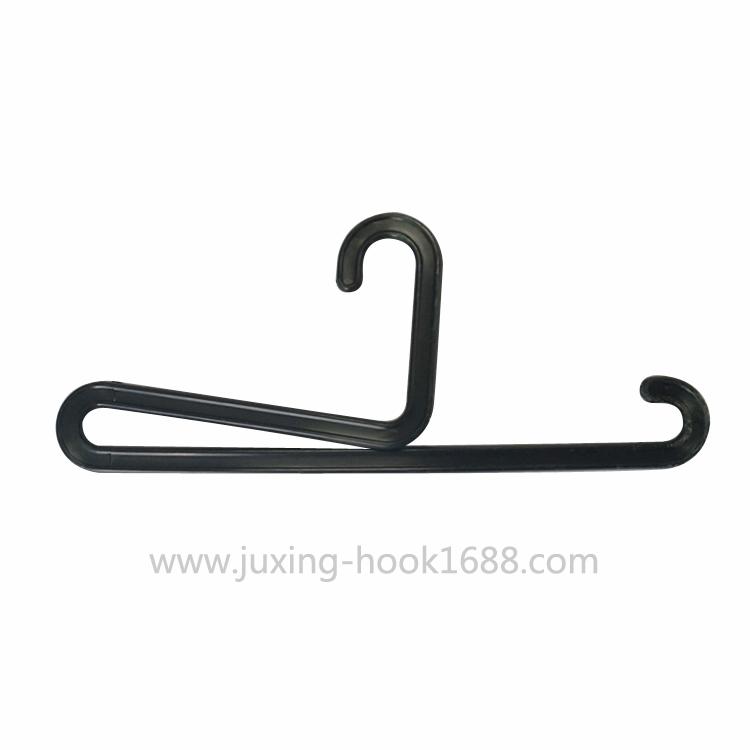 Sock Hook Boutique Plastic Hook Transparent PP Black Sock Packaging Plastic Small Hook Wholesale Factory Direct Sales