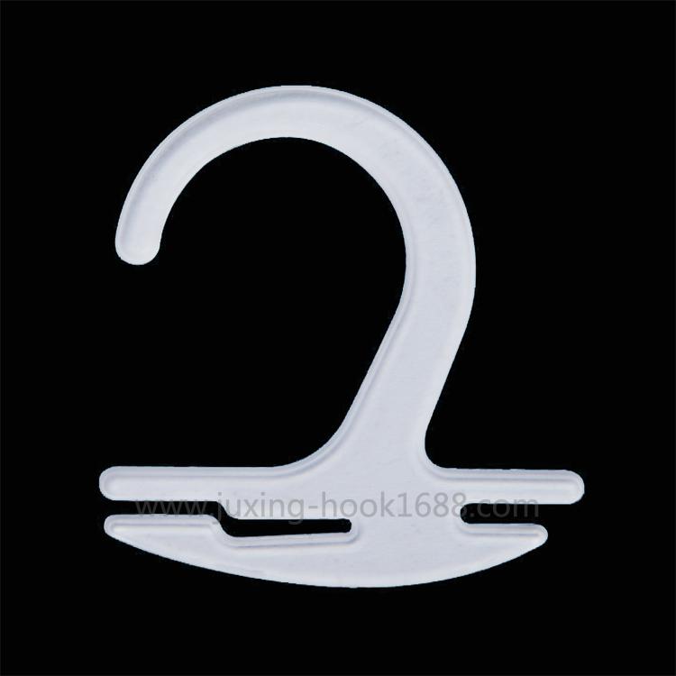 Manufacturers sell transparent plastic hooks question mark clothing socks hooks coat hooks small rivet hooks