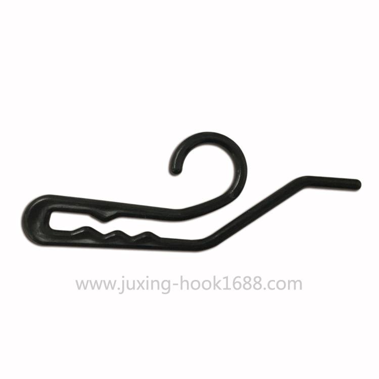 Material hook question mark hook socks packaging hook plastic hook cloth sample hook plastic bag hook