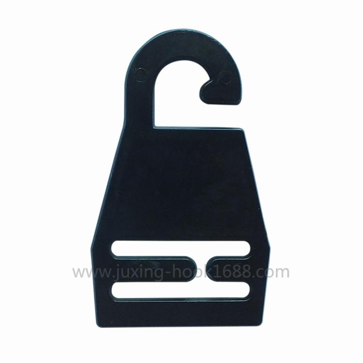 Plastic hook packaging transparent snap hook supermarket question mark small commodity hook cloth sample hook