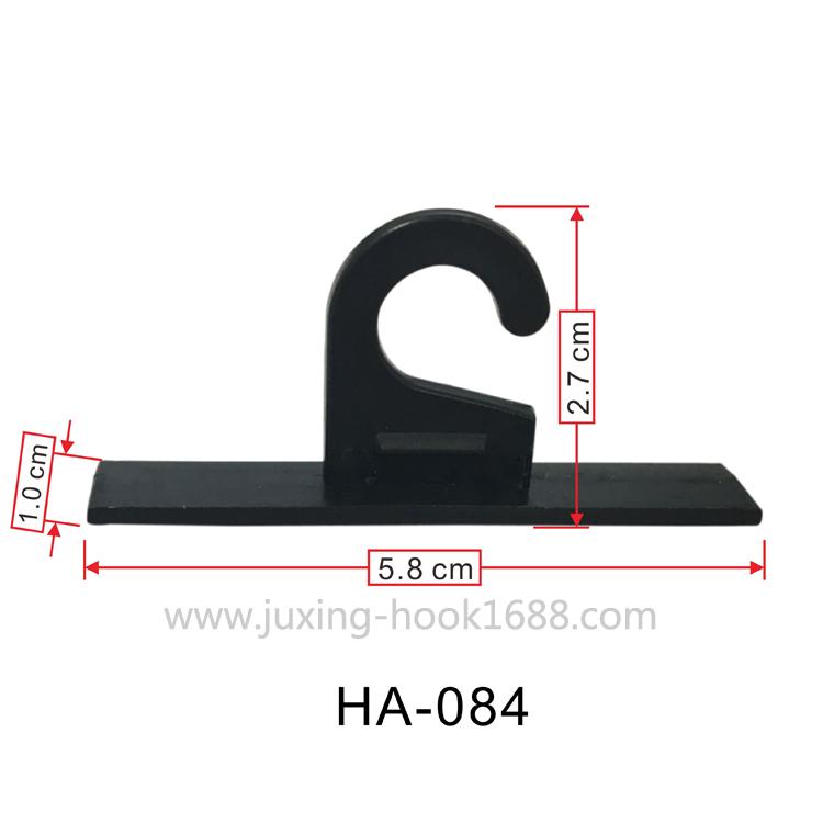 Factory direct supply plastic bag hook plastic bag hook snap hook plastic packaging bag hook