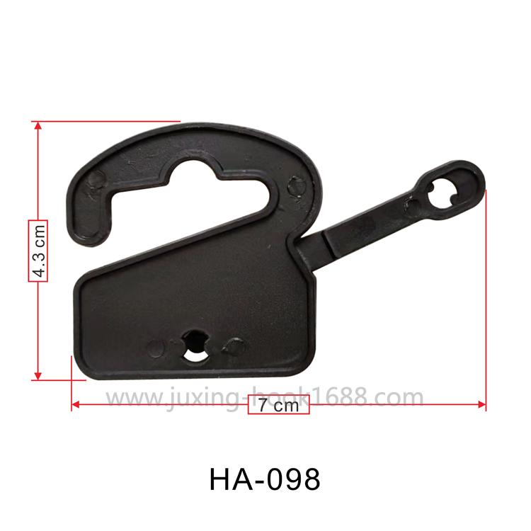 Supply plastic hook question mark hook cardboard plastic hook snap button socks hook hanger hook carton buckle