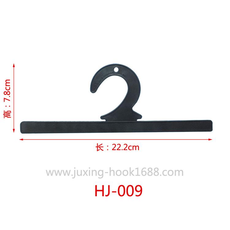 Plastic bag packaging heat sealing hook. Gift bag hook