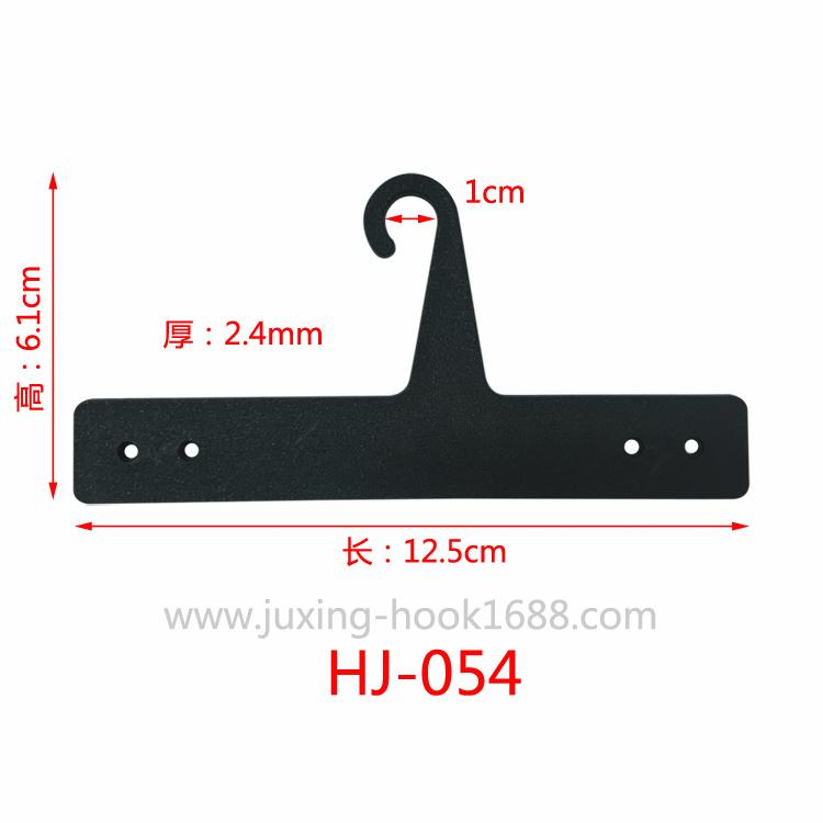 Source factory heat-sealed PVC bag white plastic horse head hook, high frequency PVC bag with pp hook can take samples