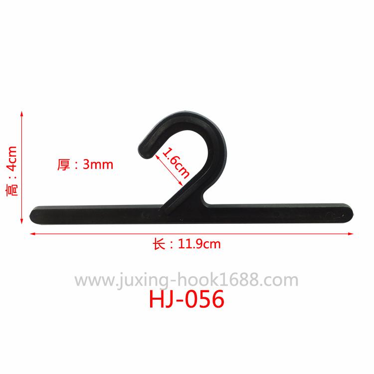 Supply PE bag hand hook, transparent plastic bag handle hook, clothing underwear long strip hanger hook