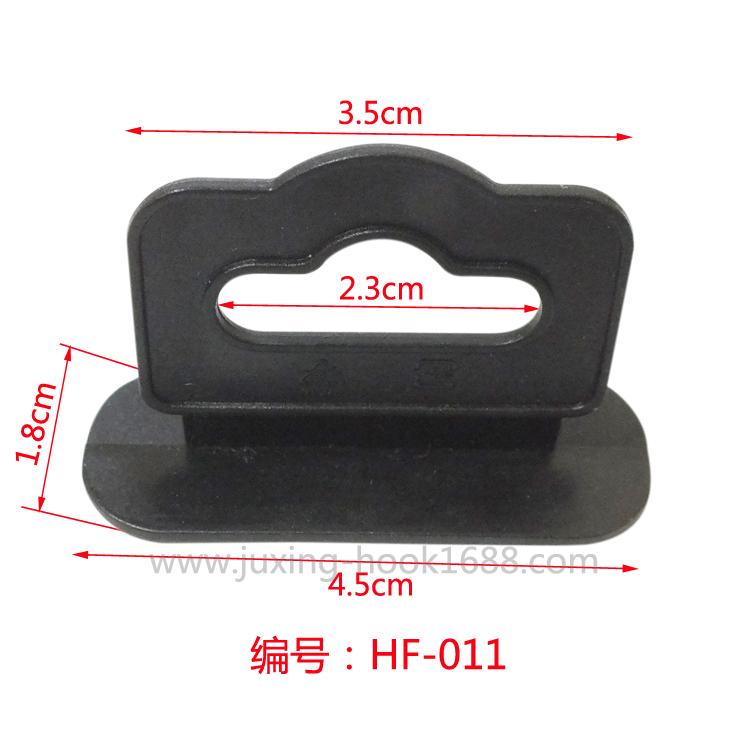 Factory direct sales aircraft hole plastic hook, box hook, plastic triangle buckle hook