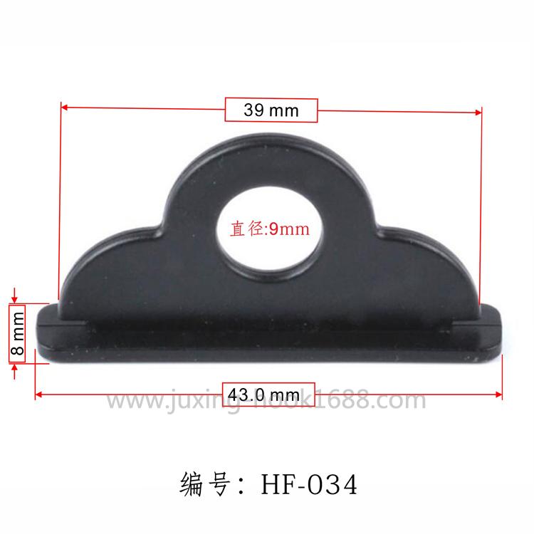 Factory direct plastic hooks, aircraft hole hooks, packaging box hooks, plastic hooks, color box hooks