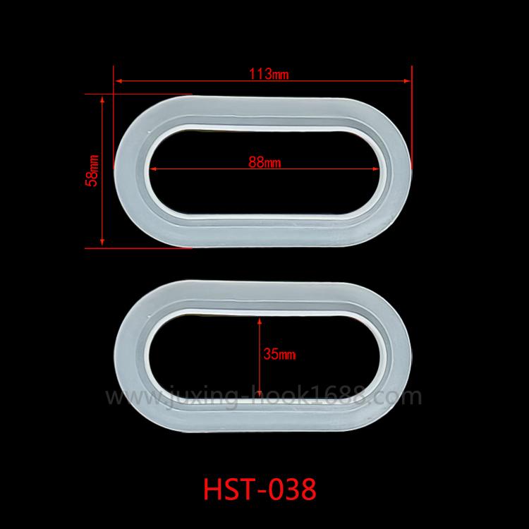 Factory direct supply of rice bag handle buckle, plastic handle buckle, rice bag handle buckle