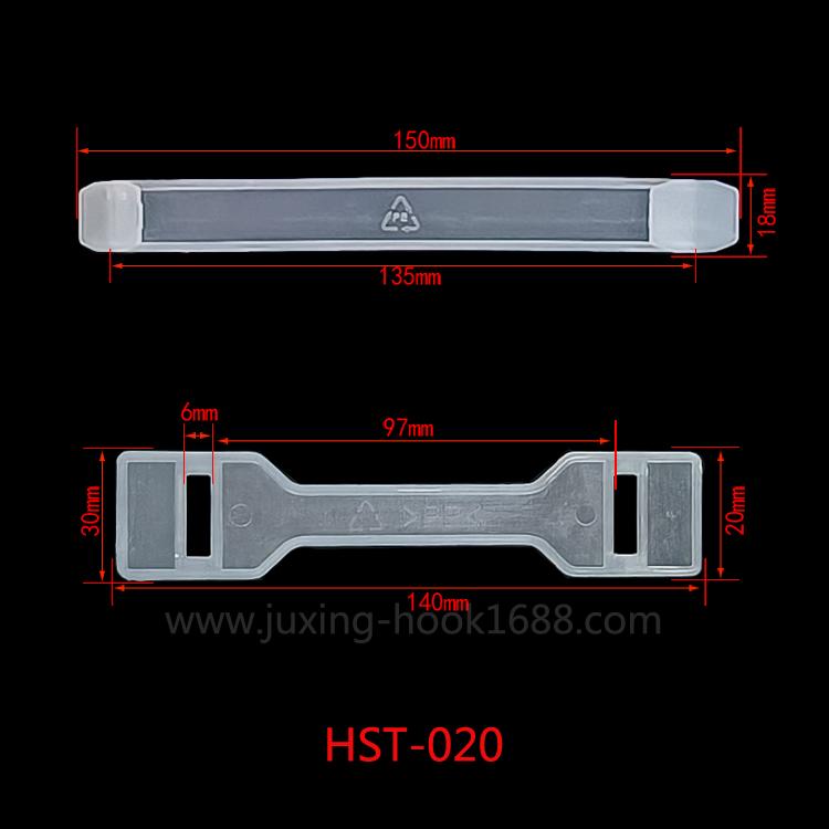 Manufacturers custom LDPE plastic handle buckle, carton handle, plastic handle