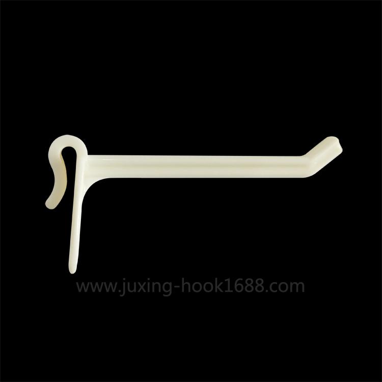 ABS plastic display hook, product plastic shelf hook, paper shelf display box hook