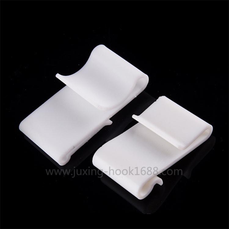 Carton hook plastic display hanging strip, jewelry packaging S hook, snack product hook, supermarket snack small hook