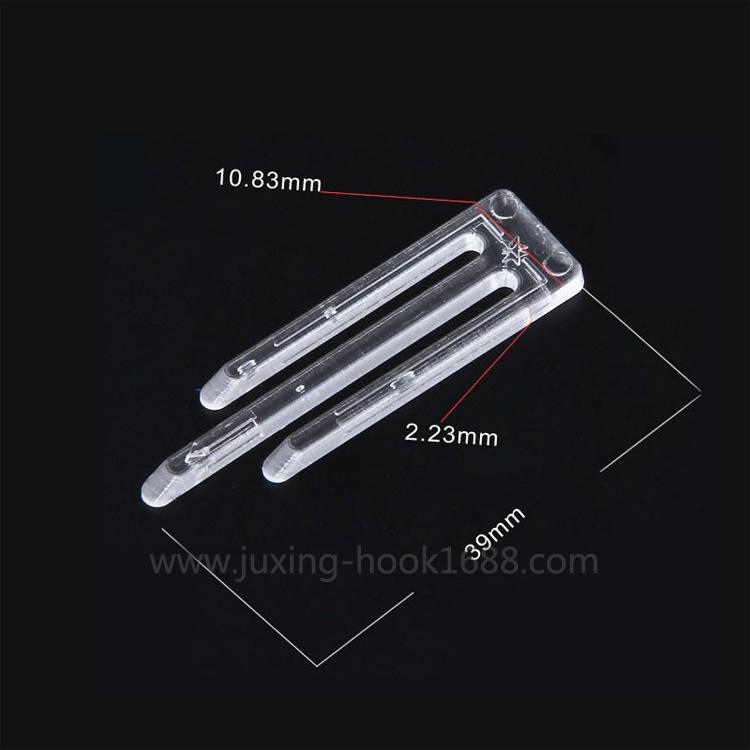 Strength Manufacturers Shirt Packing Clips Plastic Clips Transparent Shirt Clips Clothespin Clips