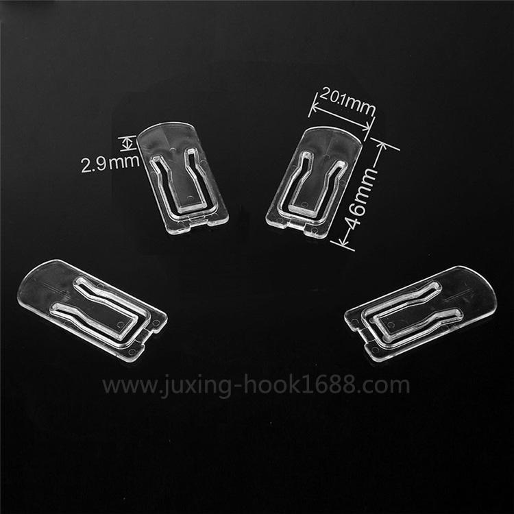 Manufacturers supply plastic clips, PS transparent shirt clips, plastic clips Quality assurance