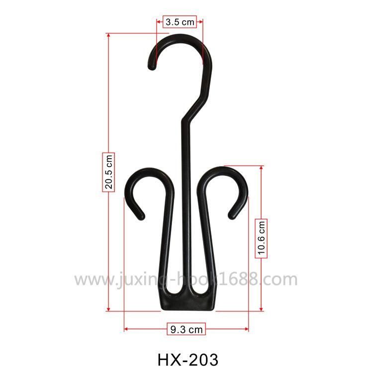 Mid-tube shoe hook