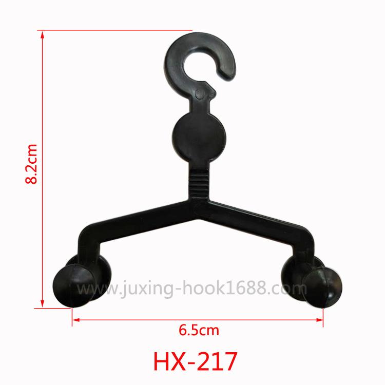 Factory custom hole-and-hole version of slipper hooks for mall display