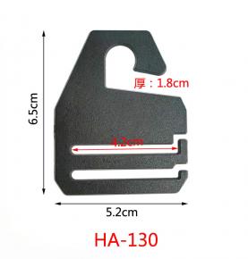 Men's suit tie Hook clothing store tie display hook with label plastic hook print Brush logo